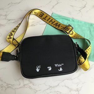 COPY - Off-White Logo Crossbody Bag Shoulder Purse Black